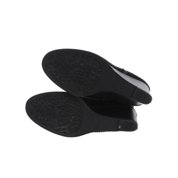 New Style & Co Wynterr Faux Suede Tall Wedge Boots - Picture 4 of 4